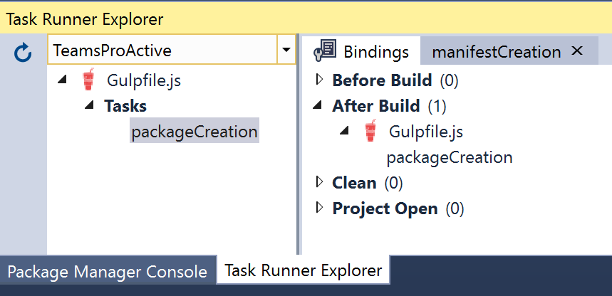 task runner explorer