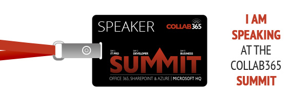 My Slides from the Collab365 Global Conference 2016